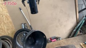 Покраска чёрных деталей мотоцикла Восход.Восстановление Восхода 3м #Часть10