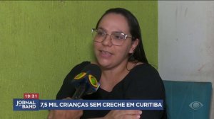 Mais de 7 mil crianças estão fora da creche em Curitiba | Jornal da Band