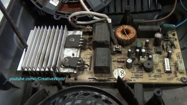How to repair auto off Induction Cooker (Power Problem) смотреть онлайн