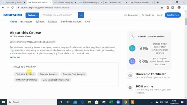 coursera free courses with certificates смотреть онлайн