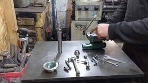 Реставрация задней бабки ТВ-16