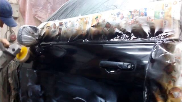 NISSAN TIIDA полировка. смотреть онлайн