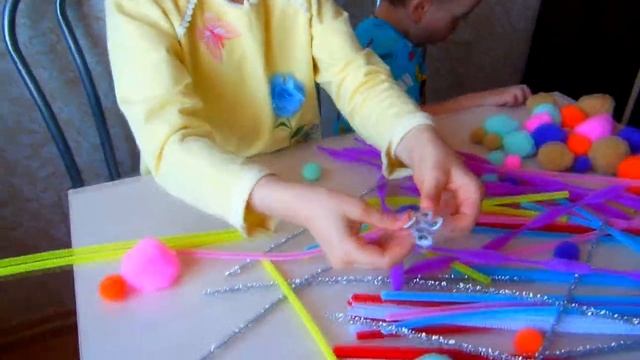 Волшебные проволочки / новый набор для творчества у Лены смотреть онлайн