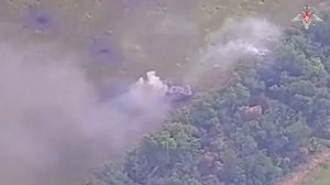 Уничтожение бронетехники ВСУ на Запорожском направлении