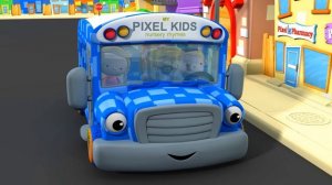Wheels on the Bus 2 Goes Round and Round Nursery Rhymes