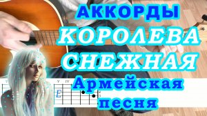 Королева снежная Аккорды ? Армейской песни Комиссар Разбор на гитаре ♫ Гитарный Бой для начинающих