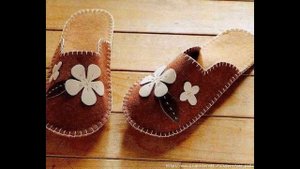 Как сшить домашние тапочки своими руками