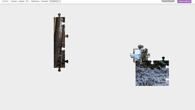 Как быстро собрать пазл из 84 элементов смотреть онлайн