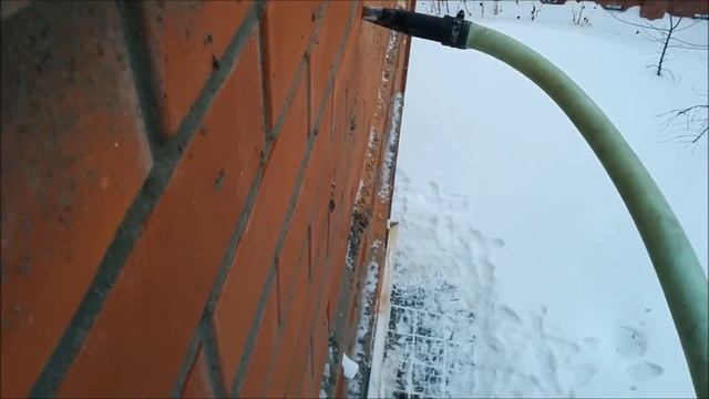 Закачка жидкого утеплителя пеноизола