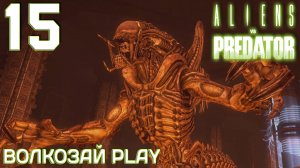 Aliens versus Predator 2010. Прохождение за хищника ─ Часть 15: Отродье. Финал
