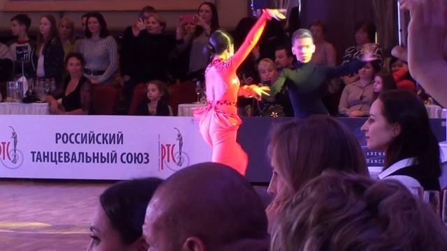 Tochilin Kirill & Bevzyuk Leyla Cha-Cha Final Junior I Latin Crystall Ball 2018 смотреть онлайн