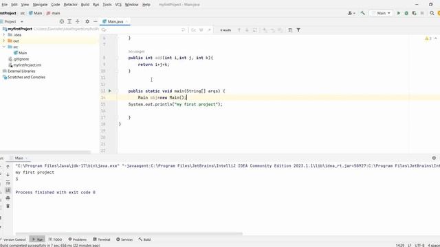 OOPs concept in Java | Lecture 4 #java #javaforbeginners #intellij #javaprogramming #javatutorial