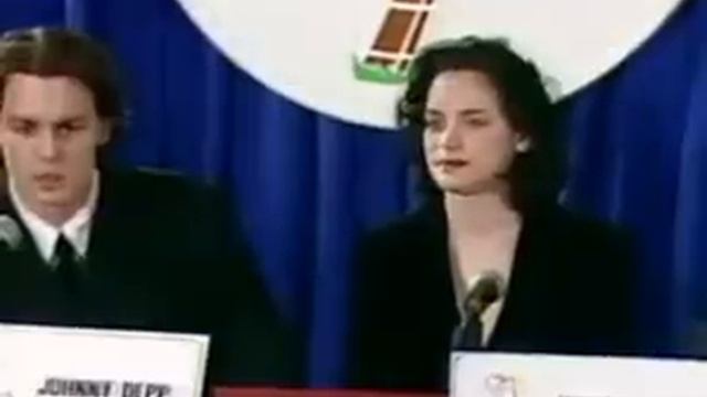 Johnny Depp & Winona Rider Interview (1990) смотреть онлайн