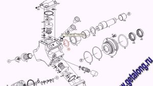 Схема насоса Common Rail BOSCH для HYUNDAI, KIA 0 445 010 038