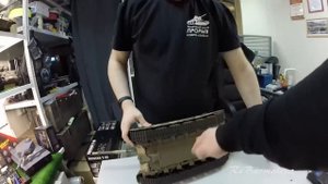 Танк на Радиоуправлении Т-90 Heng Long Обзор Тест по Снегу