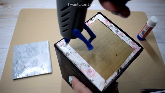DIY: Органайзер из коробки//переделка картонной коробки