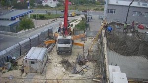 Жесть! Обвалилась плита перекрытия при заливки бетона