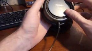 Разборка наушников Philips SHP2700