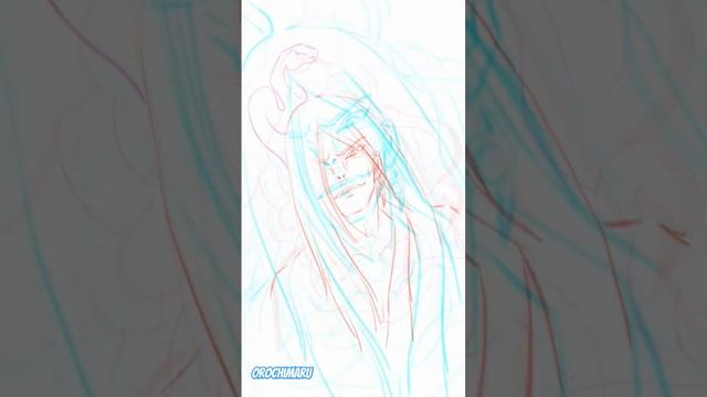 Orochimaru/Орочимару Huawei  matepad air 11.5 2023 m-pencil#naruto#anime #art #drawing #рисунок