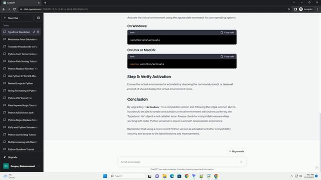 TypeError str object is not callable when creating virtualenv with Python 3 1