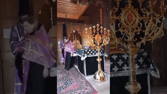 Великая Среда, проповедь, общая исповедь смотреть онлайн