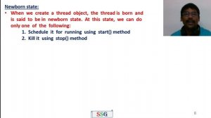 Java | Thread, Multithreading | Thread Life Cycle | CS8392-Object Oriented Programming | Tamil | 45