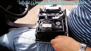 How to replace central console - MMI control, handbrake button on Audi A6 (C6 4F)