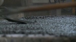 Производство железобетонных изделий.