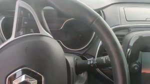Холодный запуск Renault Kaptur 1.3 TCe