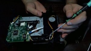 Как разобрать привод Xbox 360 fat DG-16D2S -Замена пасика