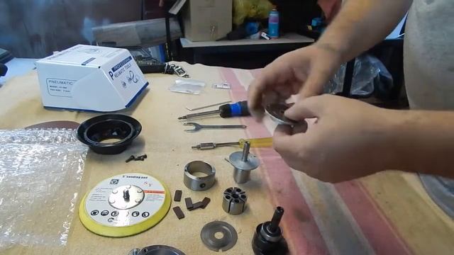 Как полировать орбитальной эксцентриковой пневматической машинкой. смотреть онлайн