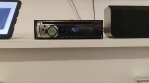 Pioneer DEH-2910MP с установленным Bluetooth модулем.