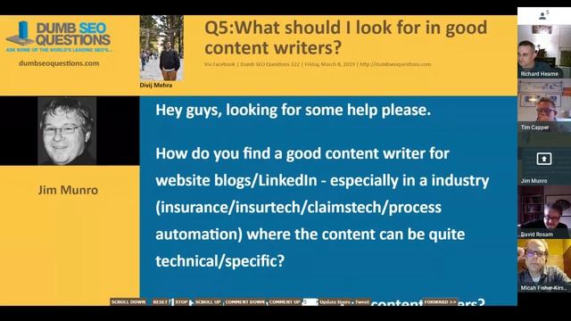 Dumb SEO Questions 322 смотреть онлайн