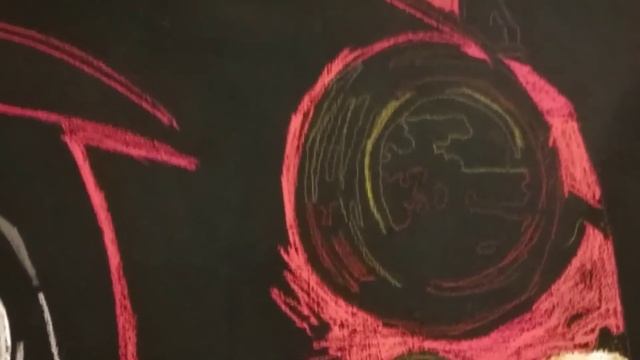 Промежуточные этапы оформления мелом стены в интерьере. Леттеринг смотреть онлайн