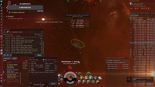 EVE online. Cerberus. Прохождение комплексов DED 3/10 и DED 4/10.