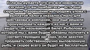 Рыболовный билет для рыбаков-любителей введут уже в ближайшее время. Новости из Росрыболовства