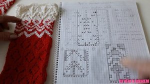 Носочки жаккардом!