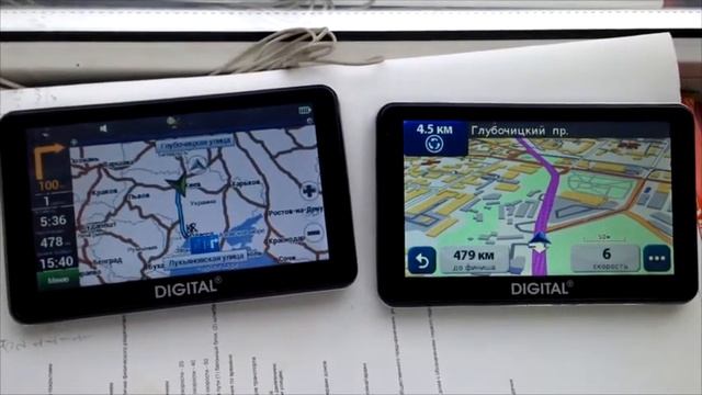 Построение дальнего маршрута в НавЛюкс СЕ сравнении с картой Навител смотреть онлайн