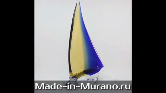 Парусник Oball Murano glass Made-in-Murano смотреть онлайн