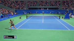 Bernarda Pera    vs Veronika Kudermetova  🏆 ⚽ US Open (28/08/2023) 🎮 gameplay on AO  2