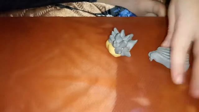 Лепка из пластилина. Ёжик. #лепкаизплпстилина#ежикизпластилина#