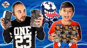 ПАПА РОБ И ЯРИК: ФИГУРКИ  FUNKO MYSTERY MINIS FNAF И VENOM МСТИТЕЛИ MARVEL - СБОРНИК!