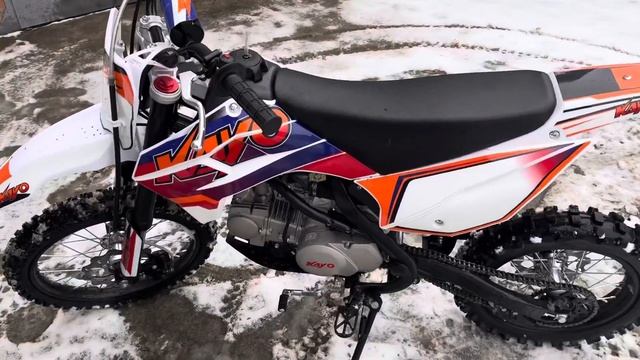 Питбайк Kayo 125 глохнет на холостых при наклоне вправо смотреть онлайн