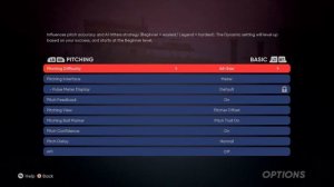 MLB The Show 21 Pitching BEST Settings