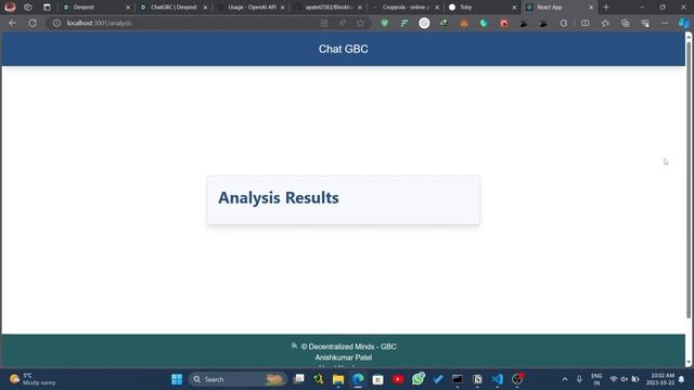ChatGBC - BlockHack 2023 Hackathon - BitcoinBay GBC HyperCycle AI - Decentralized Minds смотреть онлайн