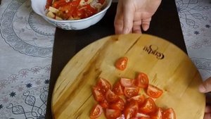 Салат с копчёной курицей