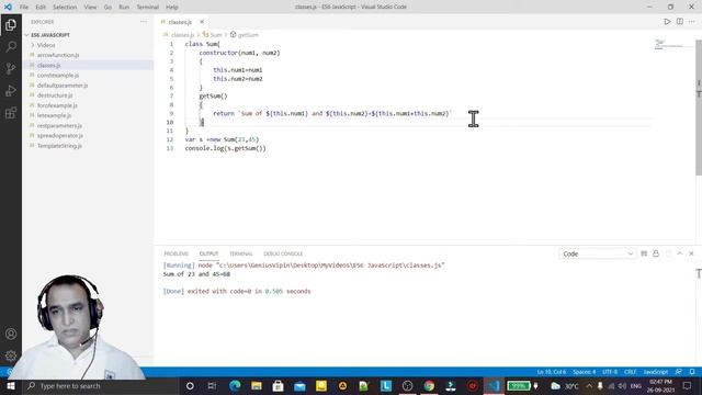 JavaScript ES6 Tutorial -11- Class in JavaScript | Class Expression | Dr Vipin Classes