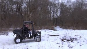 Самодельная багги с мотором от девятки | Дрифт по снегу | Оператор Ванек