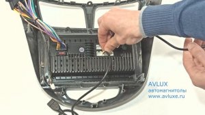 Подключение проводов к автомагнитоле AVLUX