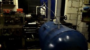 Самодельный кузнечный горн из газового баллона